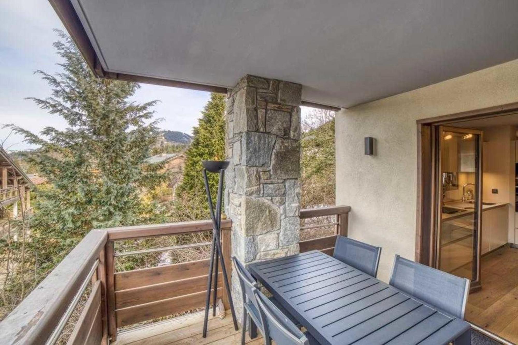 High Standing 6P3Br Apartment - Residence Stallion Megève Exterior foto